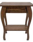 Classics Wooden End Table - From Where - 