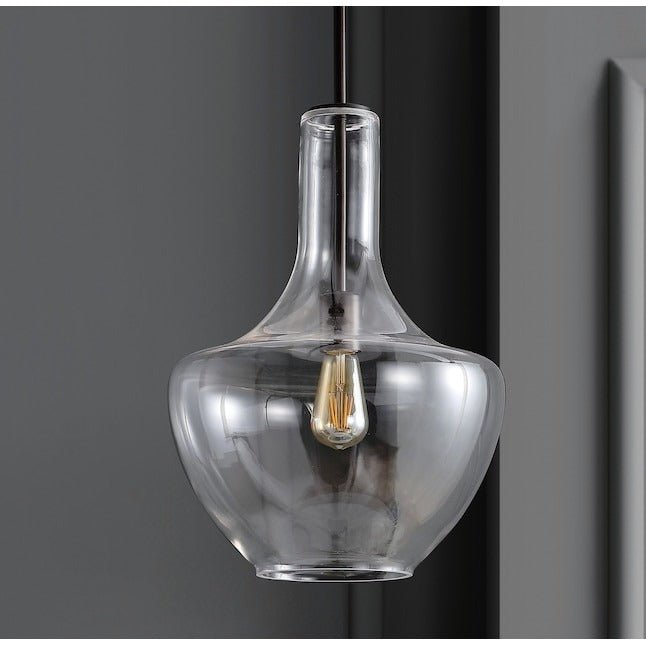 Clear Clear Glass Pendant Light - From Where - 