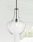 Clear Clear Glass Pendant Light - From Where - 