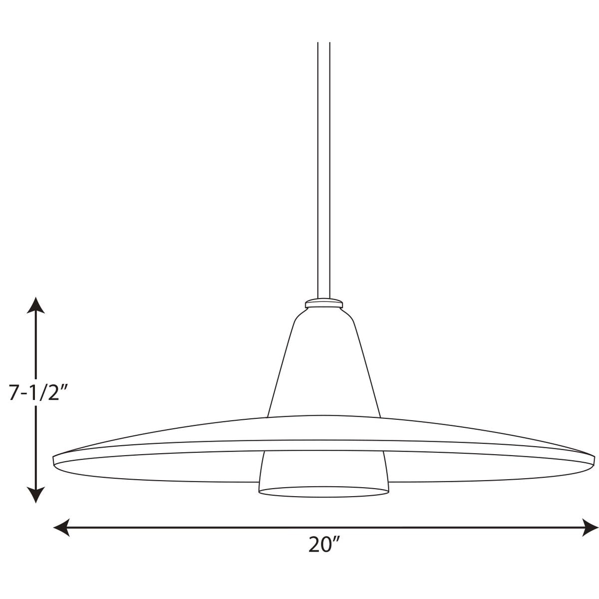Clear Glass Bell Pendant Light - From Where - 