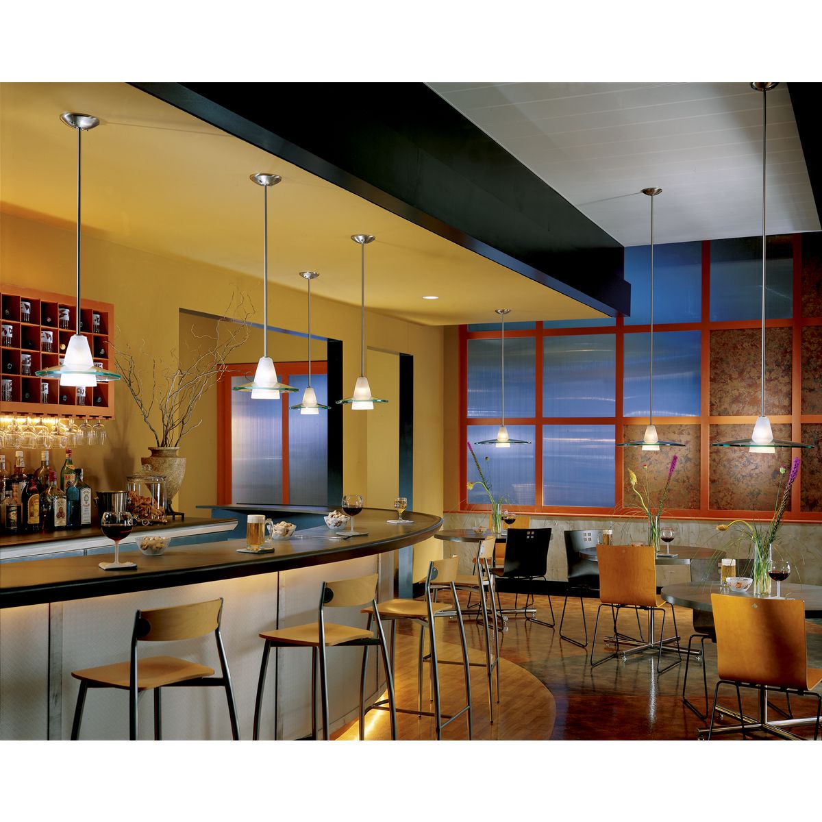 Clear Glass Bell Pendant Light - From Where - 