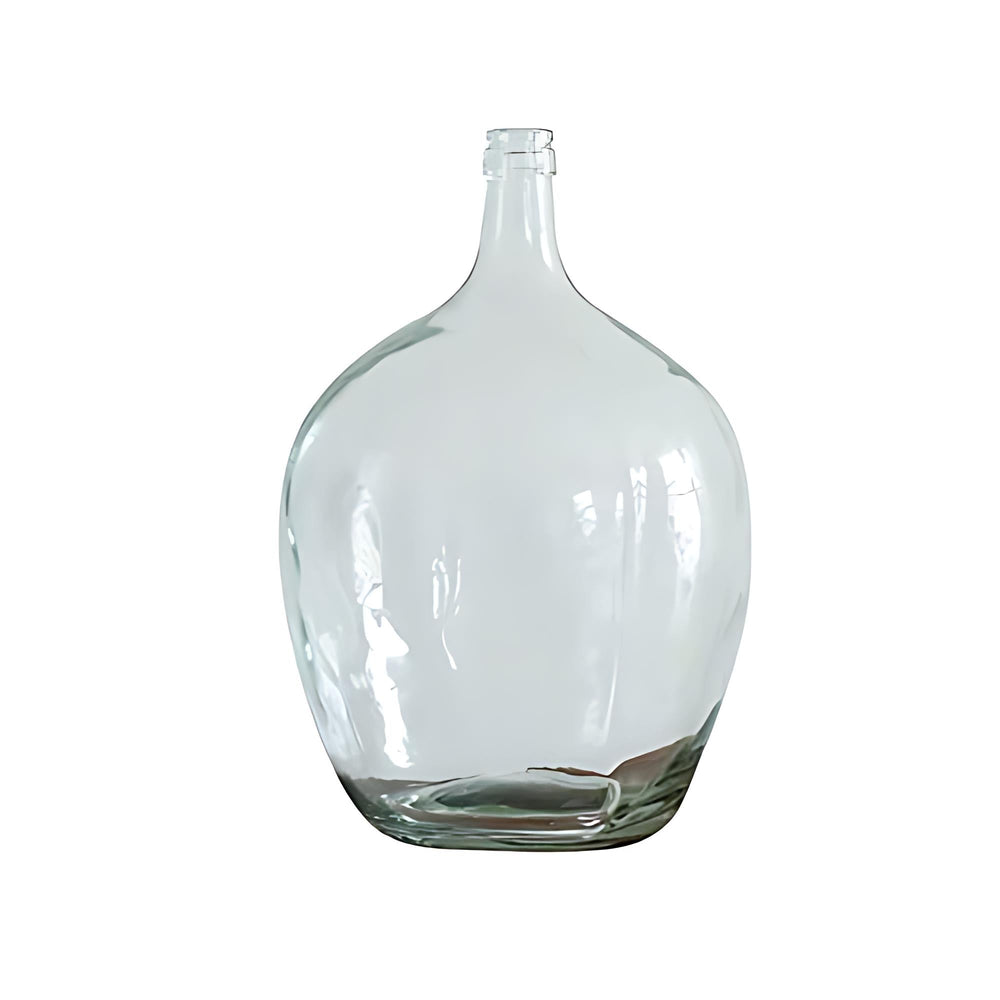 Clear Glass Vase - From Where - 