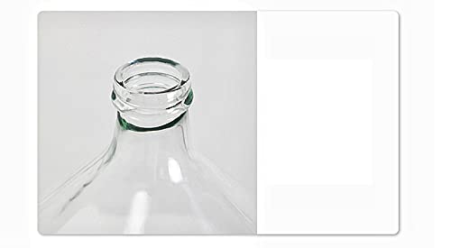 Clear Glass Vase - From Where - 