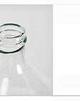 Clear Glass Vase - From Where - 