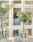 Clear Glass Vase - From Where - 