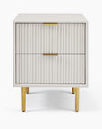 Closed 2 - Drawer Nightstand Set of 2 - From Where - 