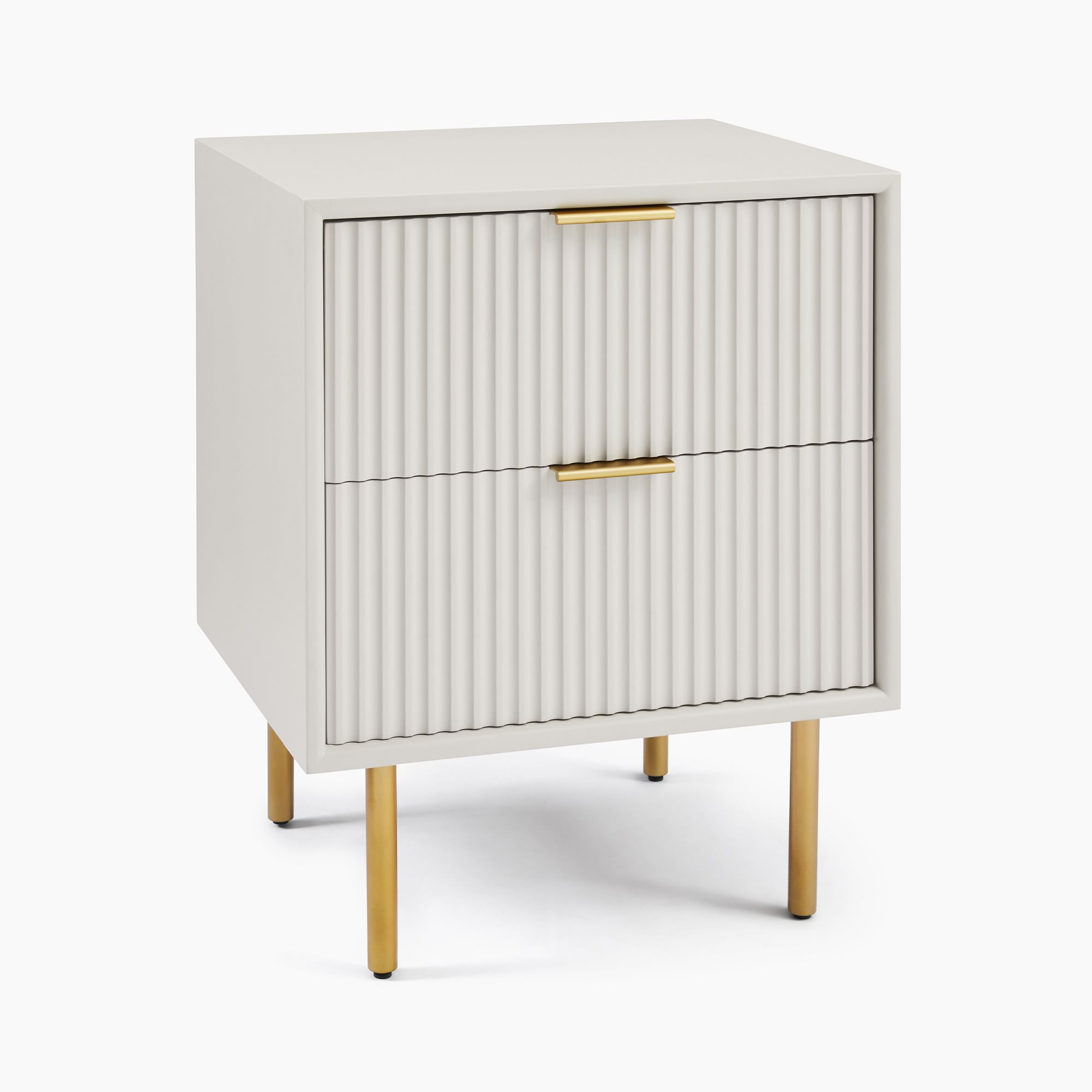 Closed 2 - Drawer Nightstand Set of 2 - From Where - 