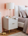 Closed 2 - Drawer Nightstand Set of 2 - From Where - 