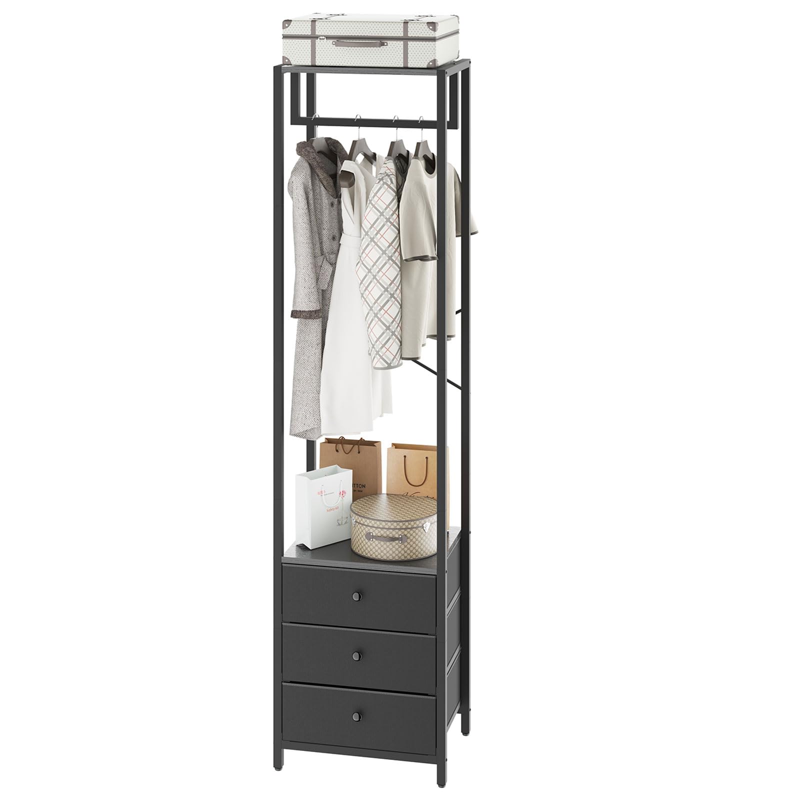 Clothes Rack with Drawers - From Where - 