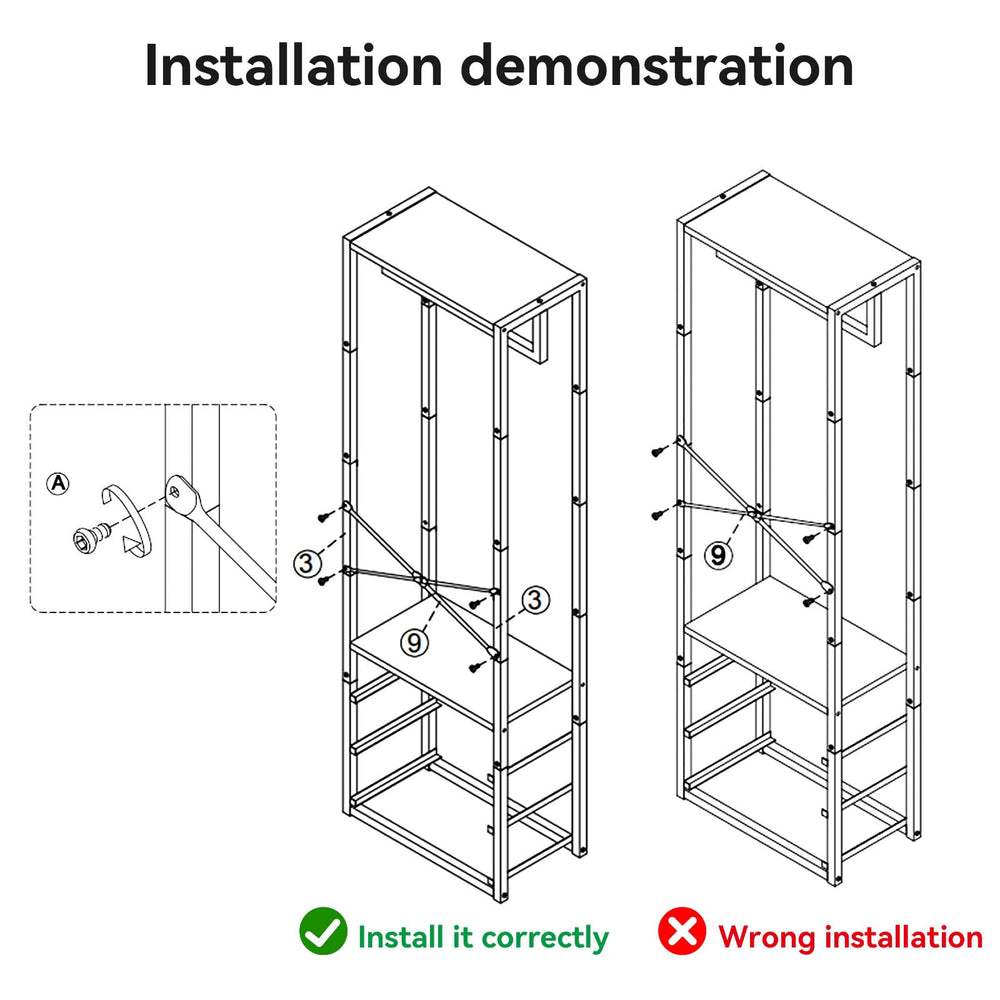 Clothes Rack with Drawers - From Where - 