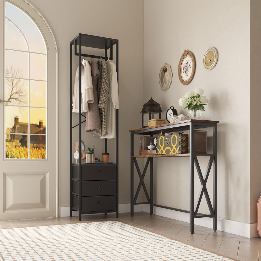 Clothes Rack with Drawers - From Where - 