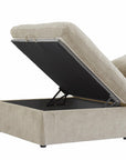 Cloud Modular Sectional Sofa with Storage Ottoman - From Where Finds - 