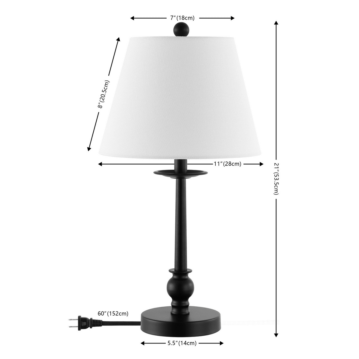 Clysa 21" Table Lamp - From Where Finds - 