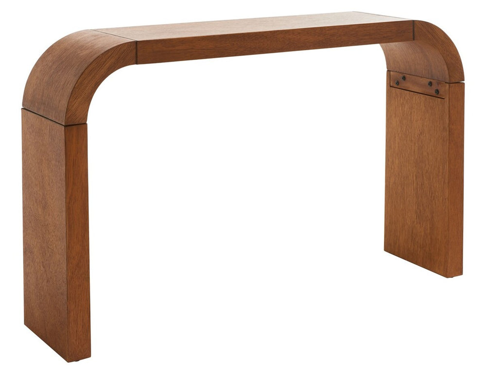 Liasonya Curved Console Table