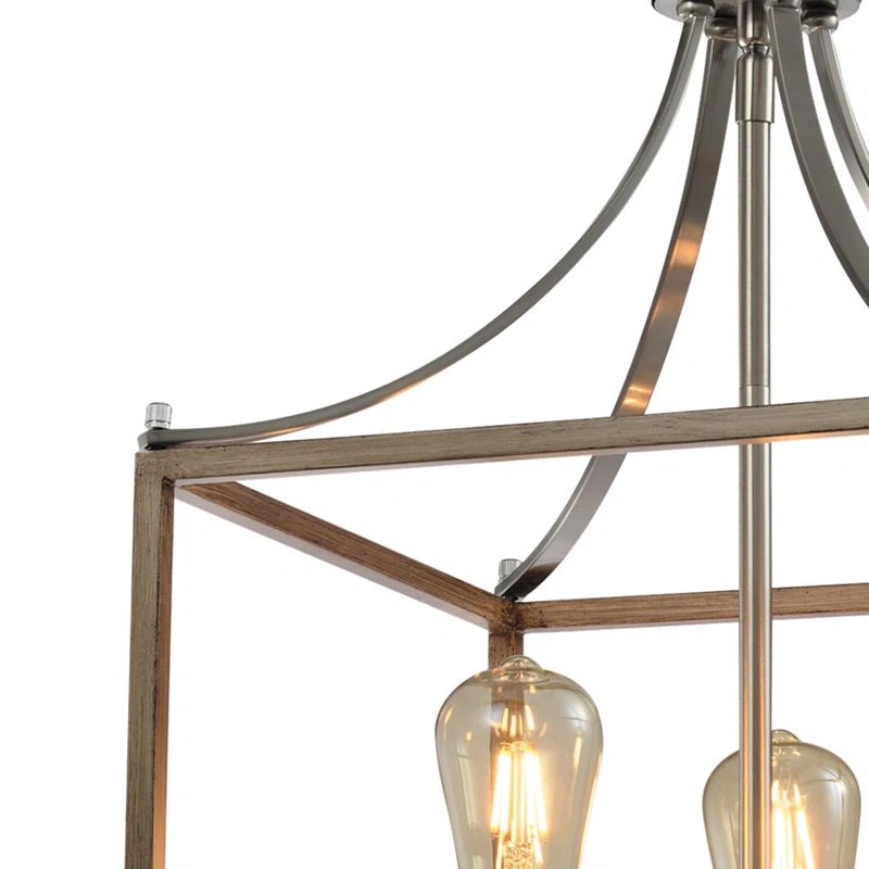 Coan 3 - Light Wood Sand Nickel Pendant - From Where - 