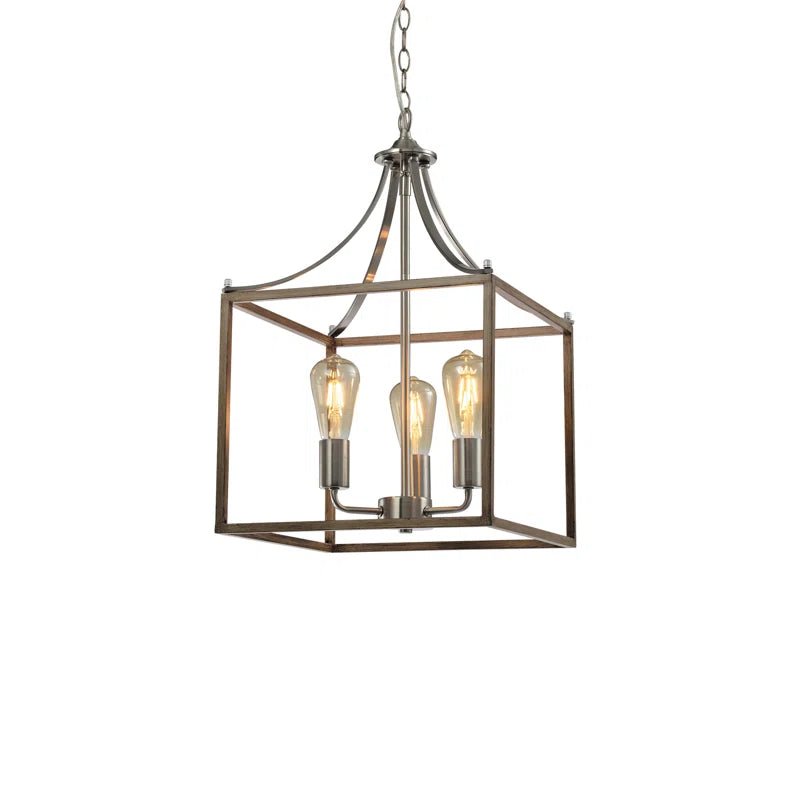 Coan 3 - Light Wood Sand Nickel Pendant - From Where - 