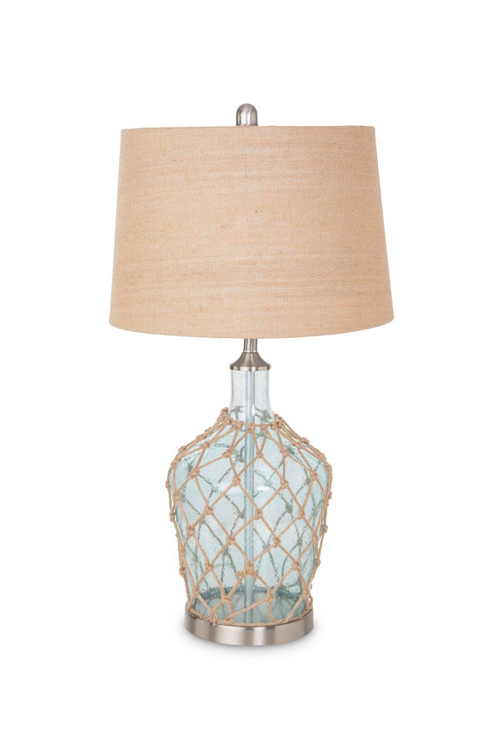 Coastal Cast Net Lamps (Set of 2) - From Where - 