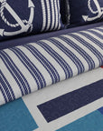 Coastal - Themed Quilt Set - From Where - 