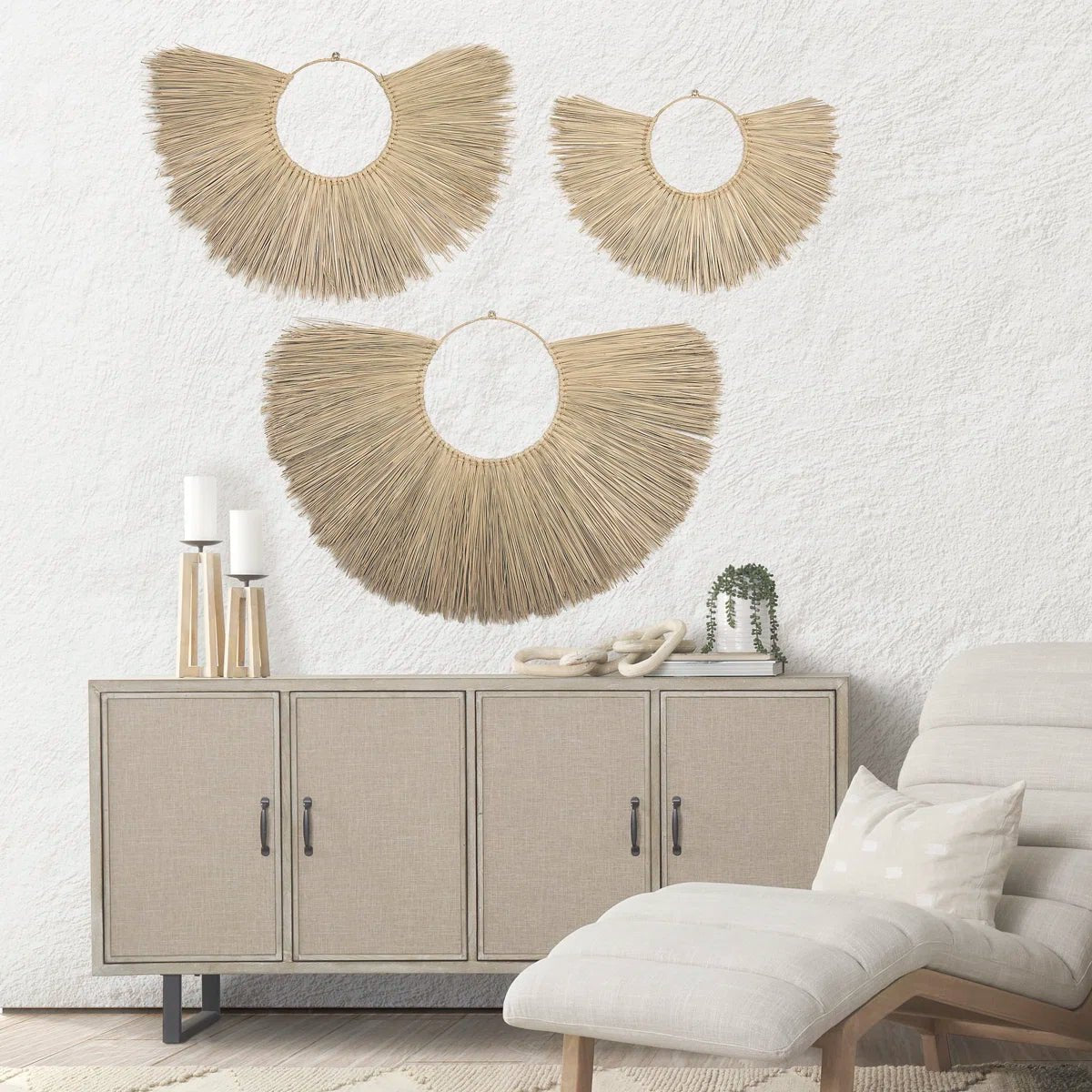 Coastal Wall Decor on Fabric - From Where - 