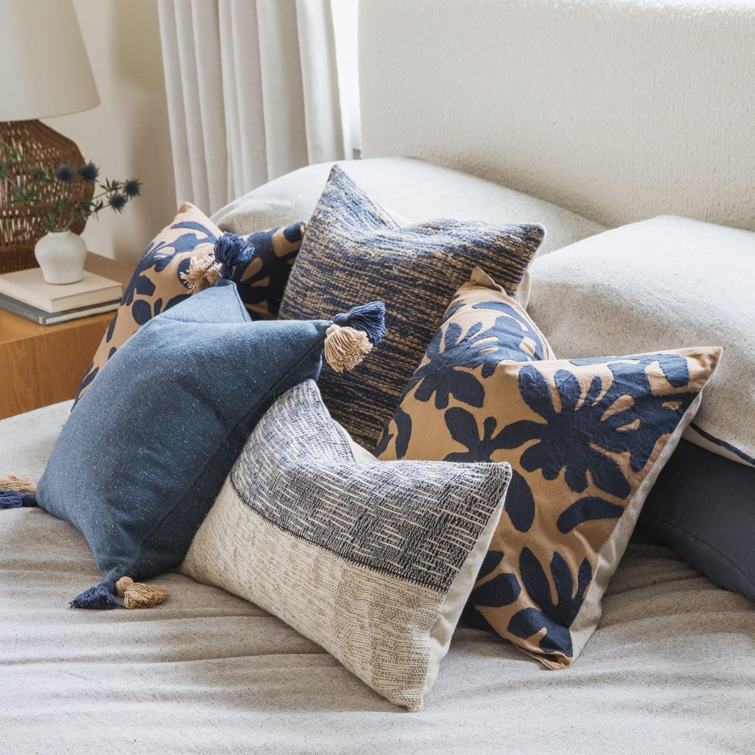 Coastline Throw Pillow with Insert - From Where Finds - 