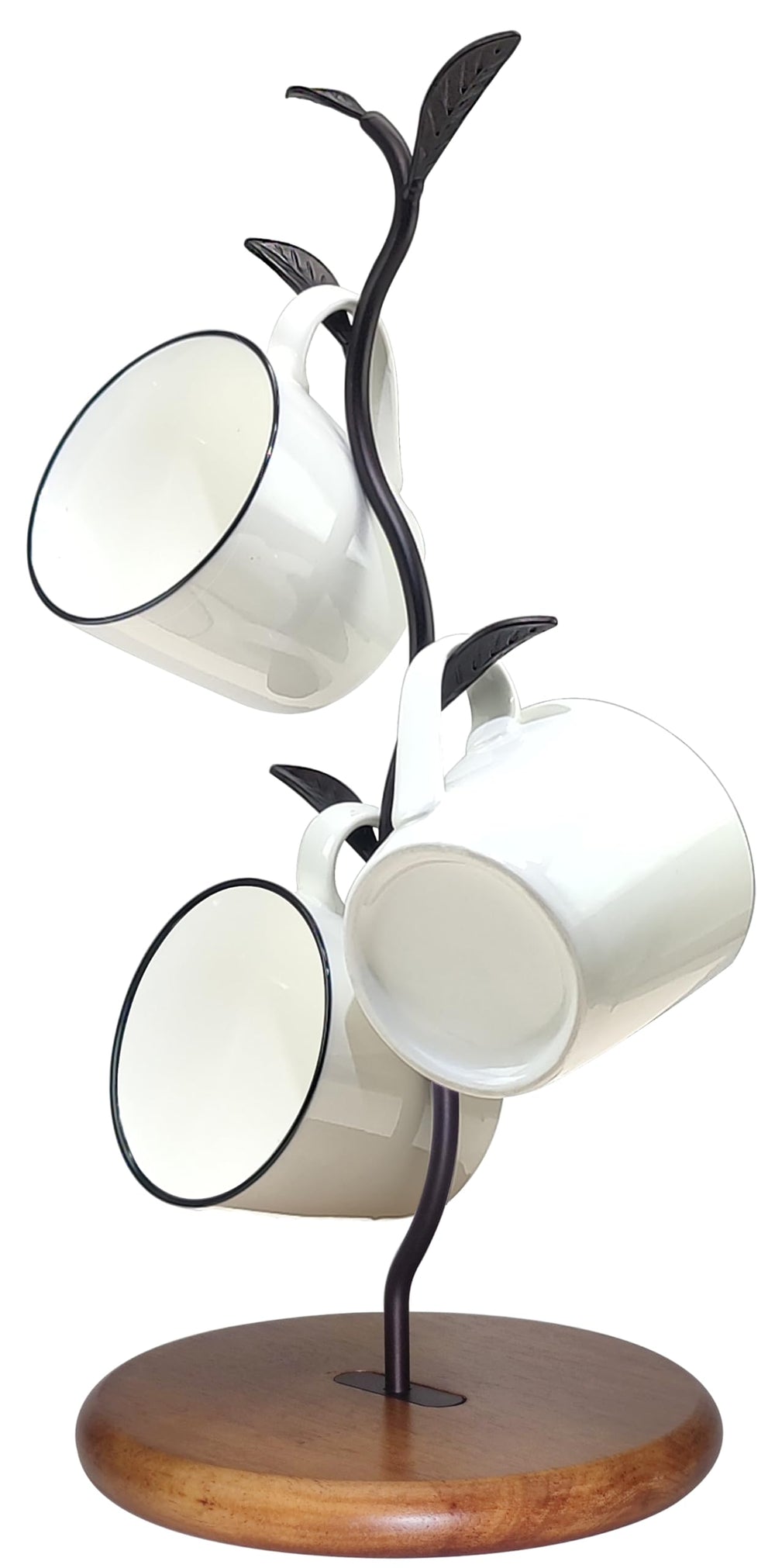 Mug Tree Rack Leaf Shaped Mug Holder Stand | From Where