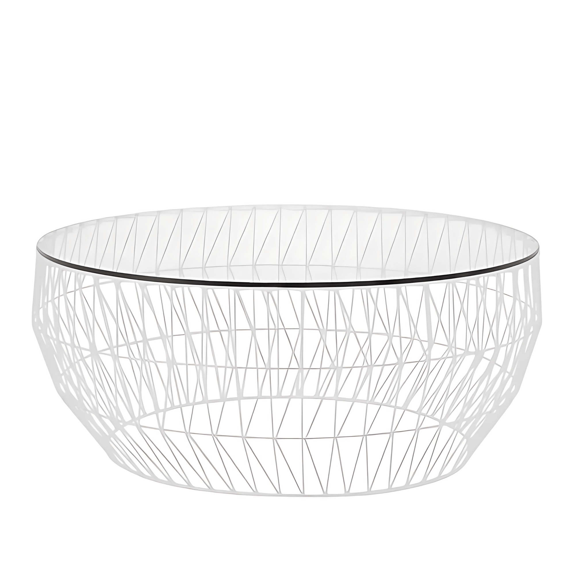 Coffee Table with Glass Top - From Where - 