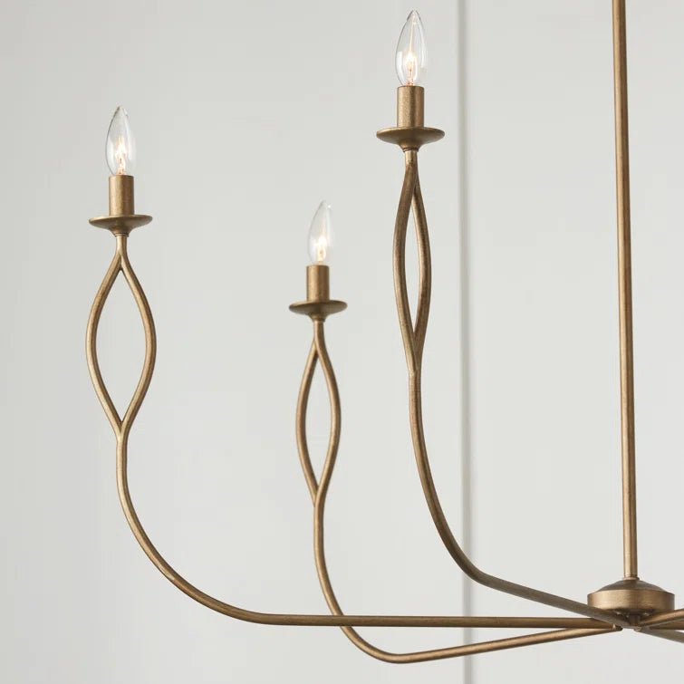 Cohen 6 - Light Traditional Chandelier - From Where - 