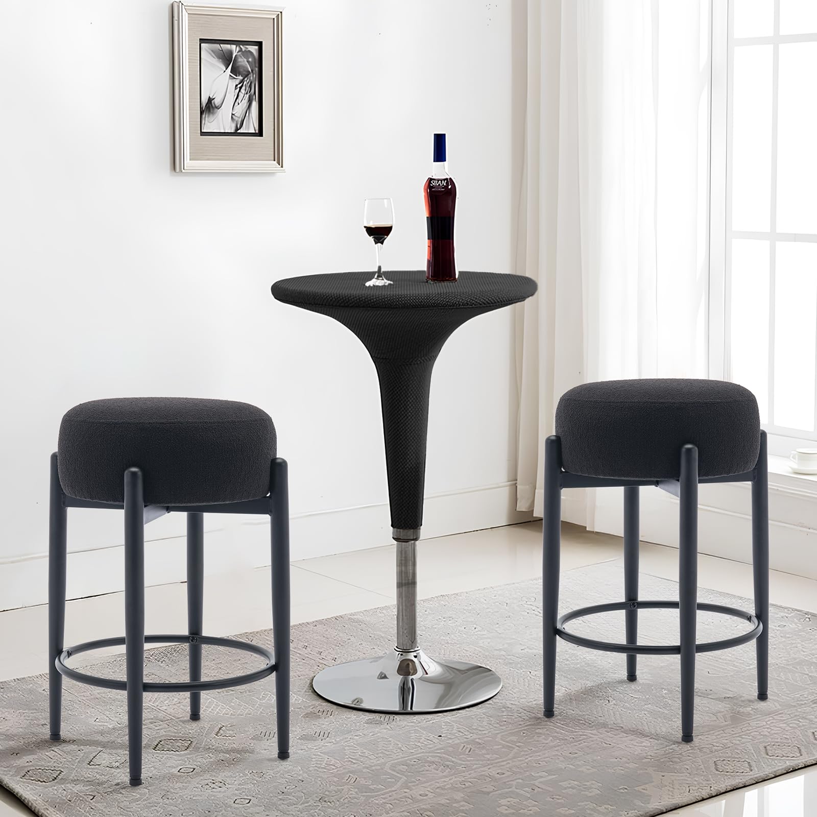 COLAMY Modern Bar Stools - From Where - 