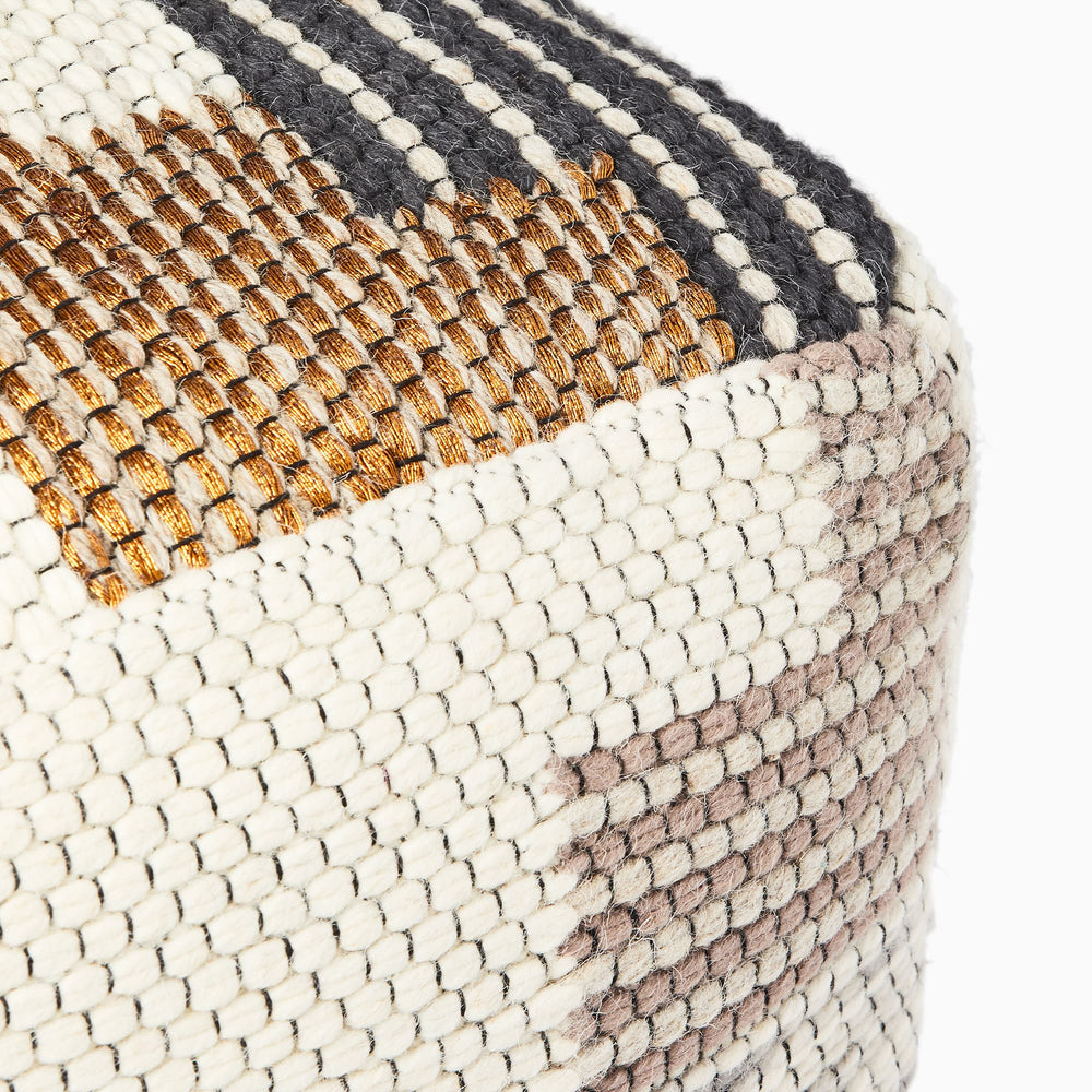 Colca Pouf Ottoman - From Where -