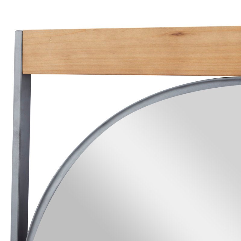 Cole And Grey Industrial Wall Mirror - From Where - 