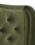 Coleman Upholstered Wingback Bed - From Where - 