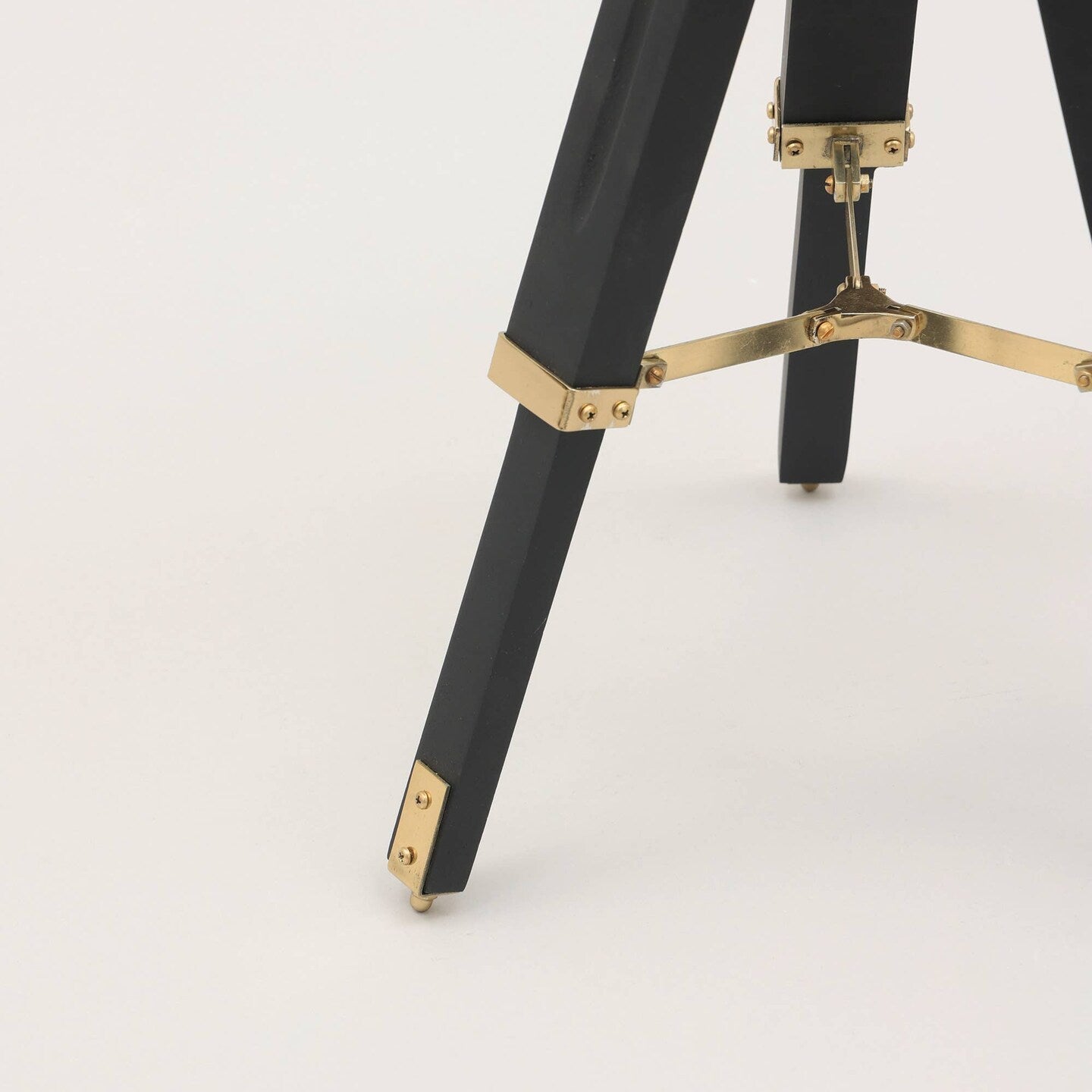 Collapsible Brass Telescope on Tripod Stand - 18" - From Where - 
