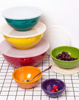 Colorful Mixing Bowls (Set of 6) - From Where - 
