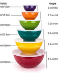 Colorful Mixing Bowls (Set of 6) - From Where - 