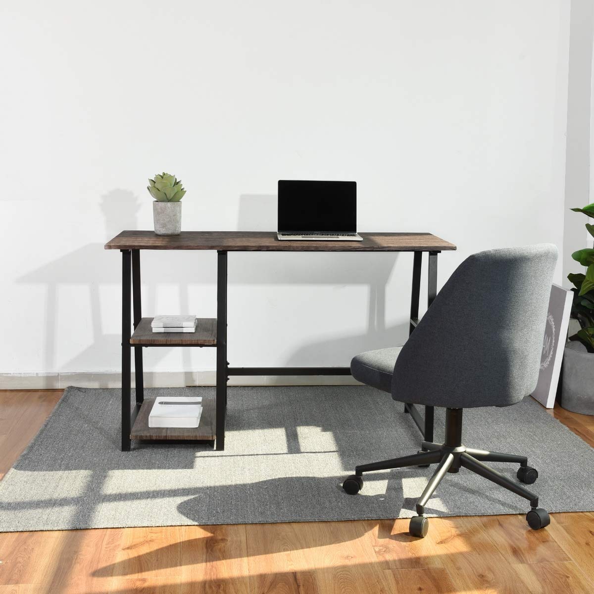 Computer Desk with Shelves - From Where - 