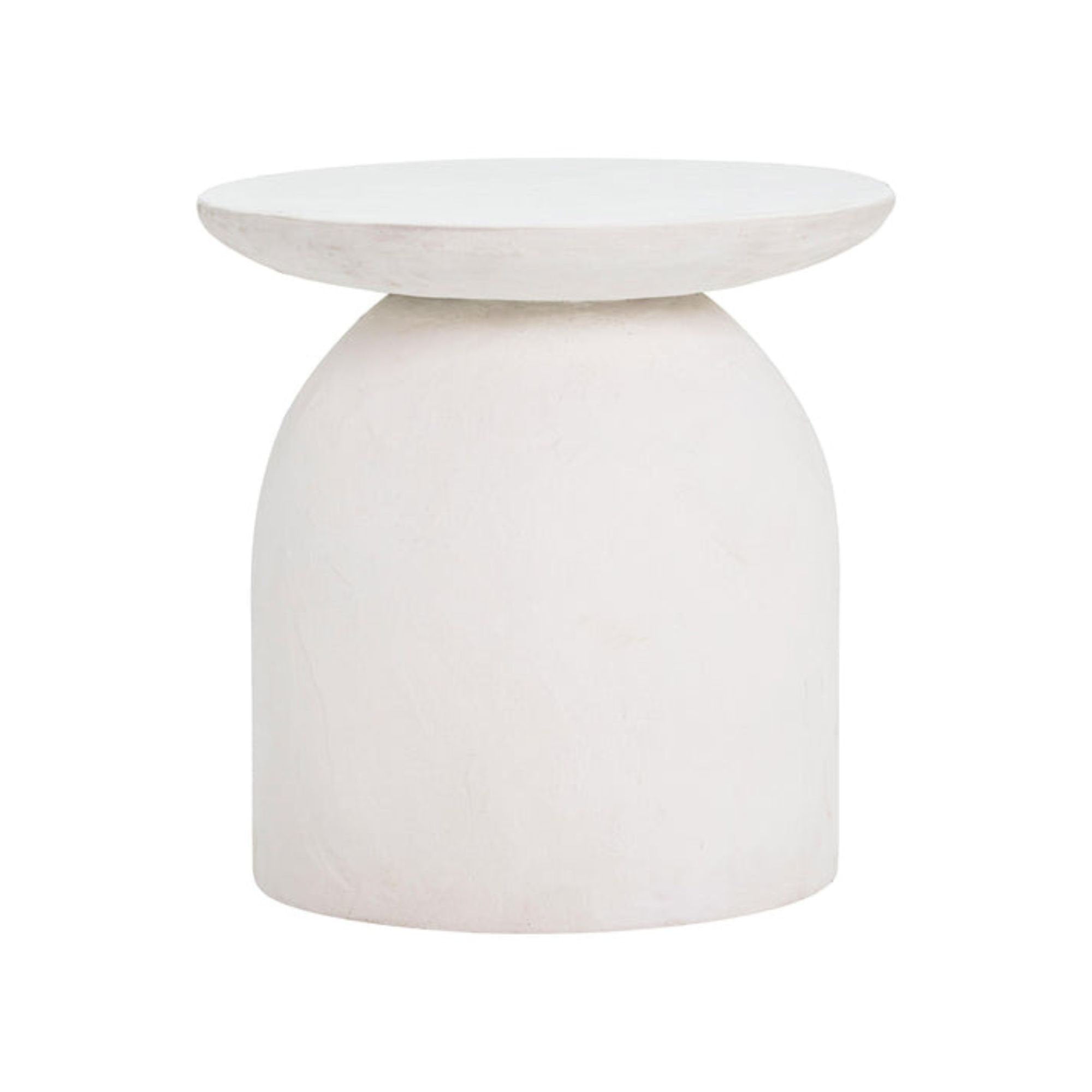 Concrete Pedestal End Table - From Where - 