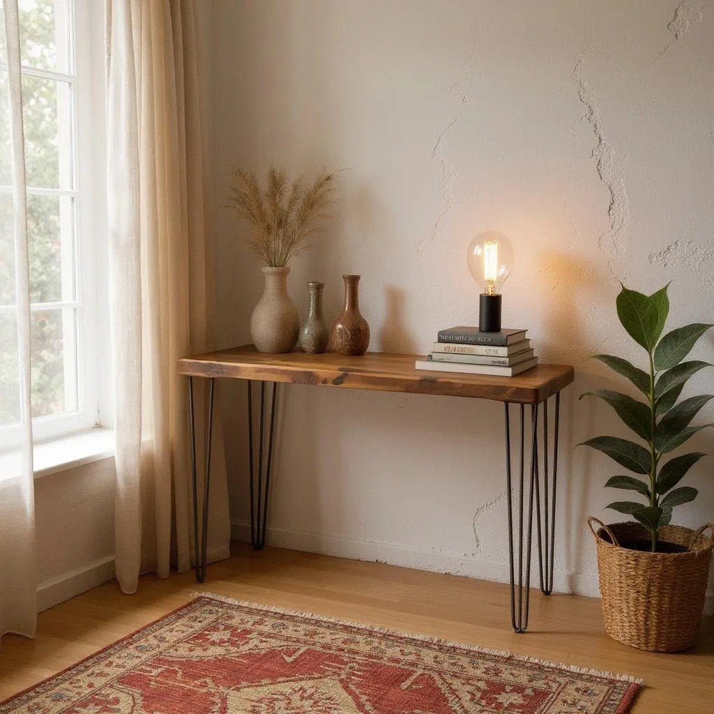 Console Table with Hairpin Legs - From Where - 