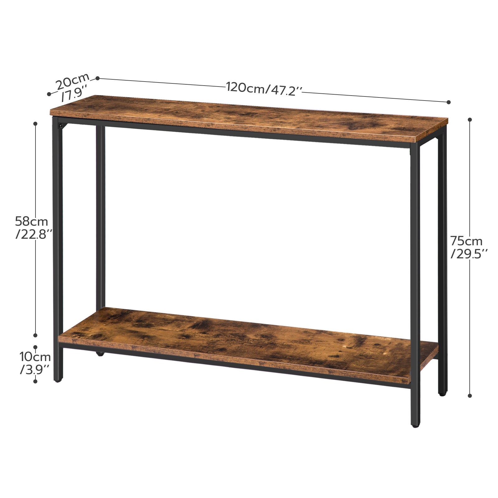 Console Table with Storage - From Where - 