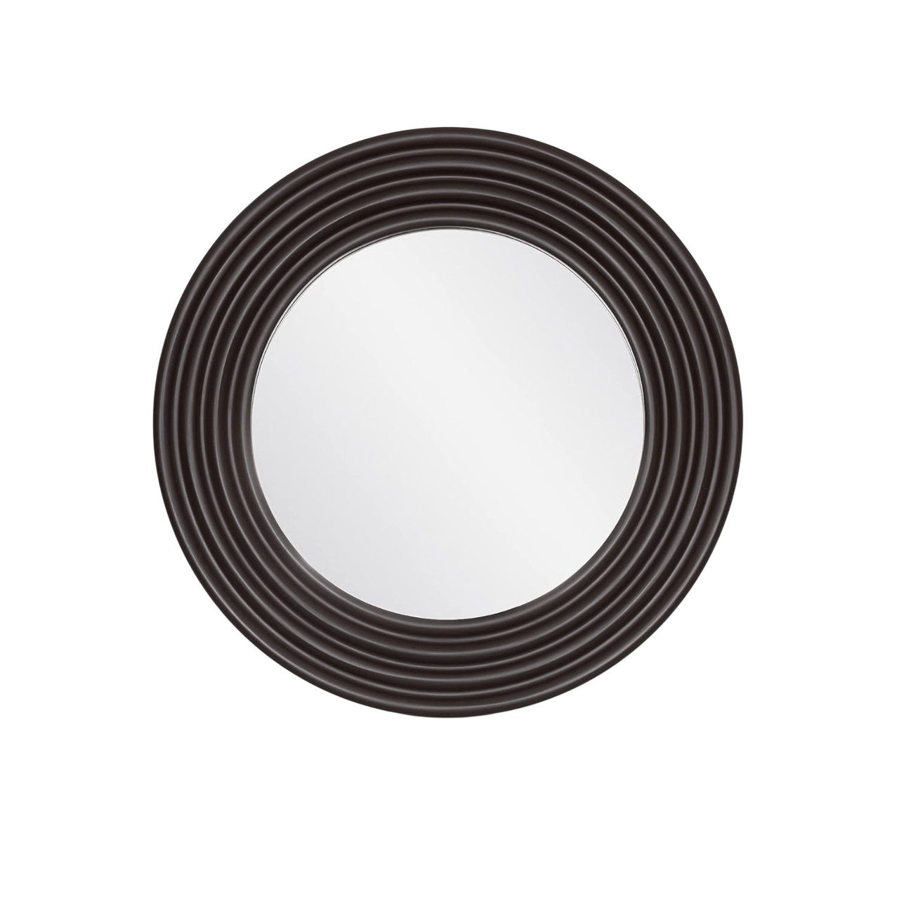 Contemporary Channeled Wall Mirror - From Where - 