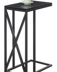 Convenience Concepts Tucson C End Table, Black - From Where - 