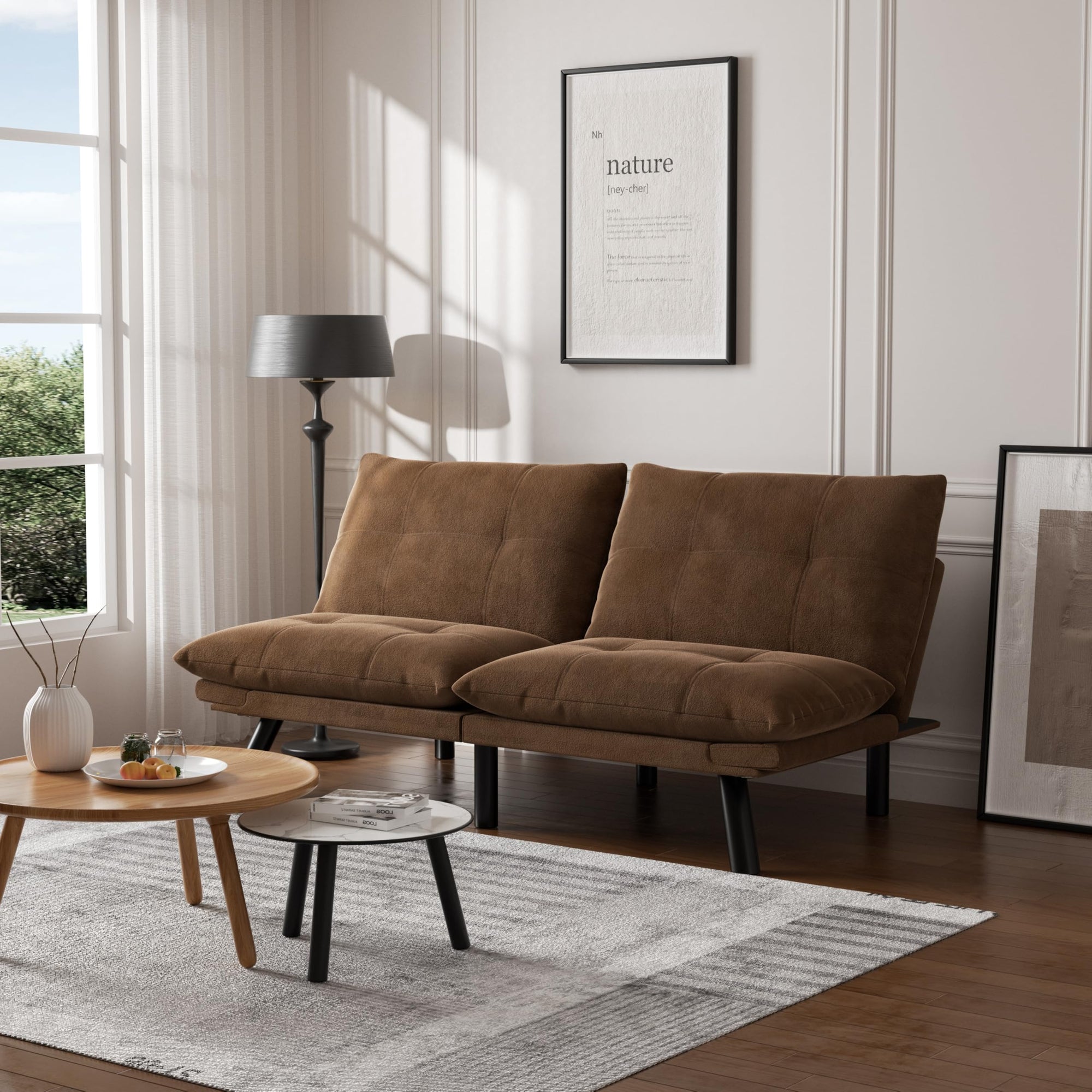 Convertible Futon Sofa Bed - From Where - 