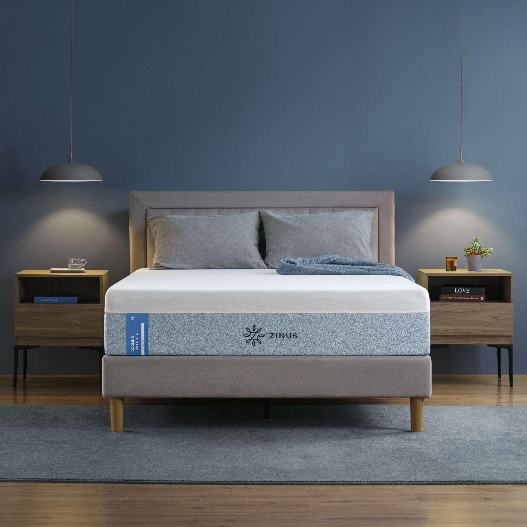 Cooling Green Tea Memory Foam Mattress - From Where - 