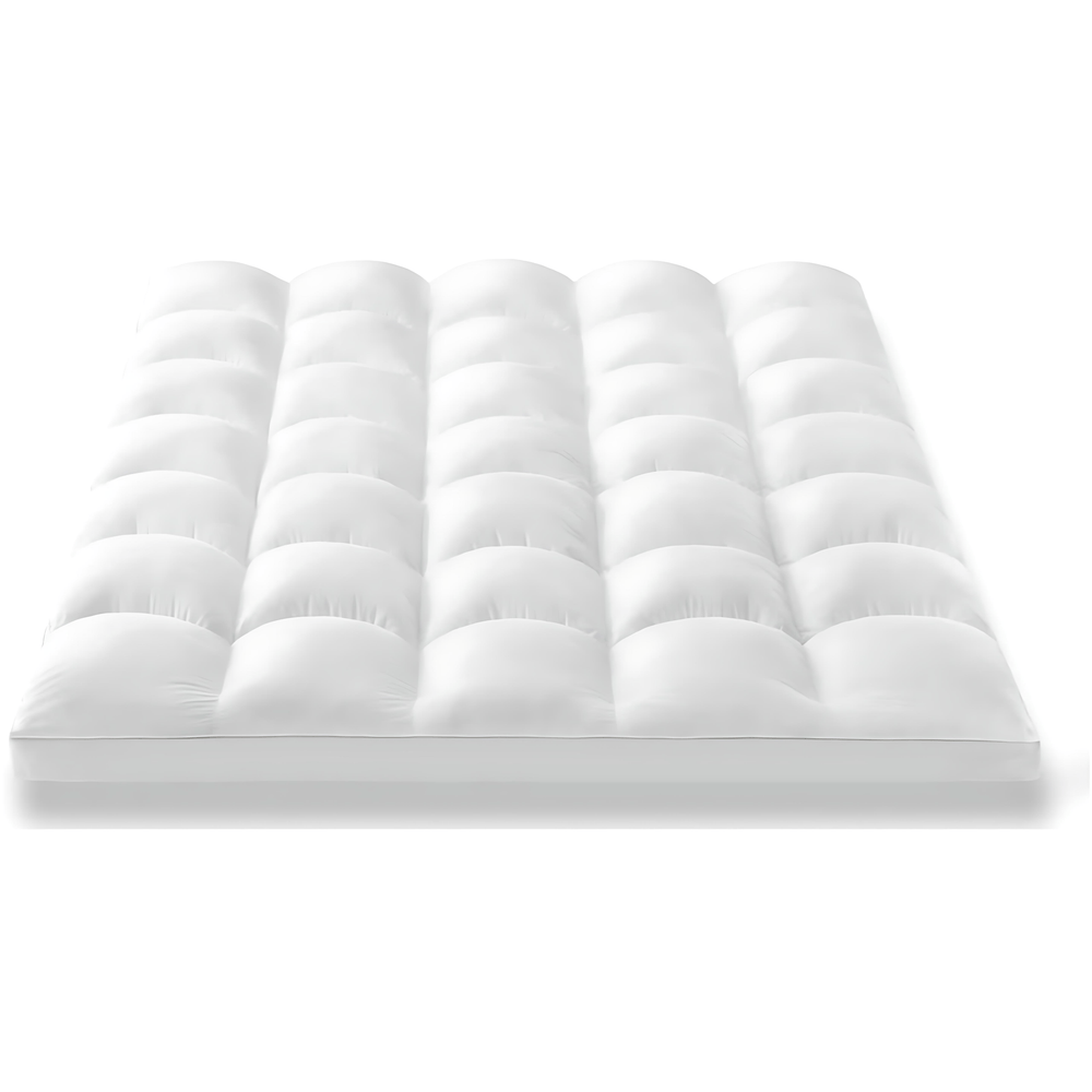 Cooling Plush Full Mattress Topper - From Where - 