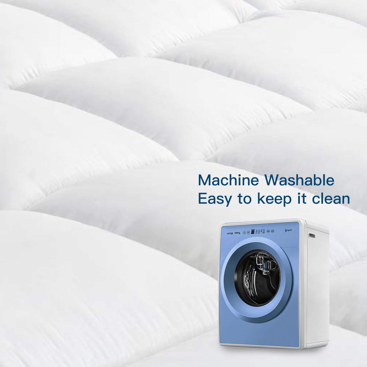 Cooling Plush Mattress Topper - From Where - 