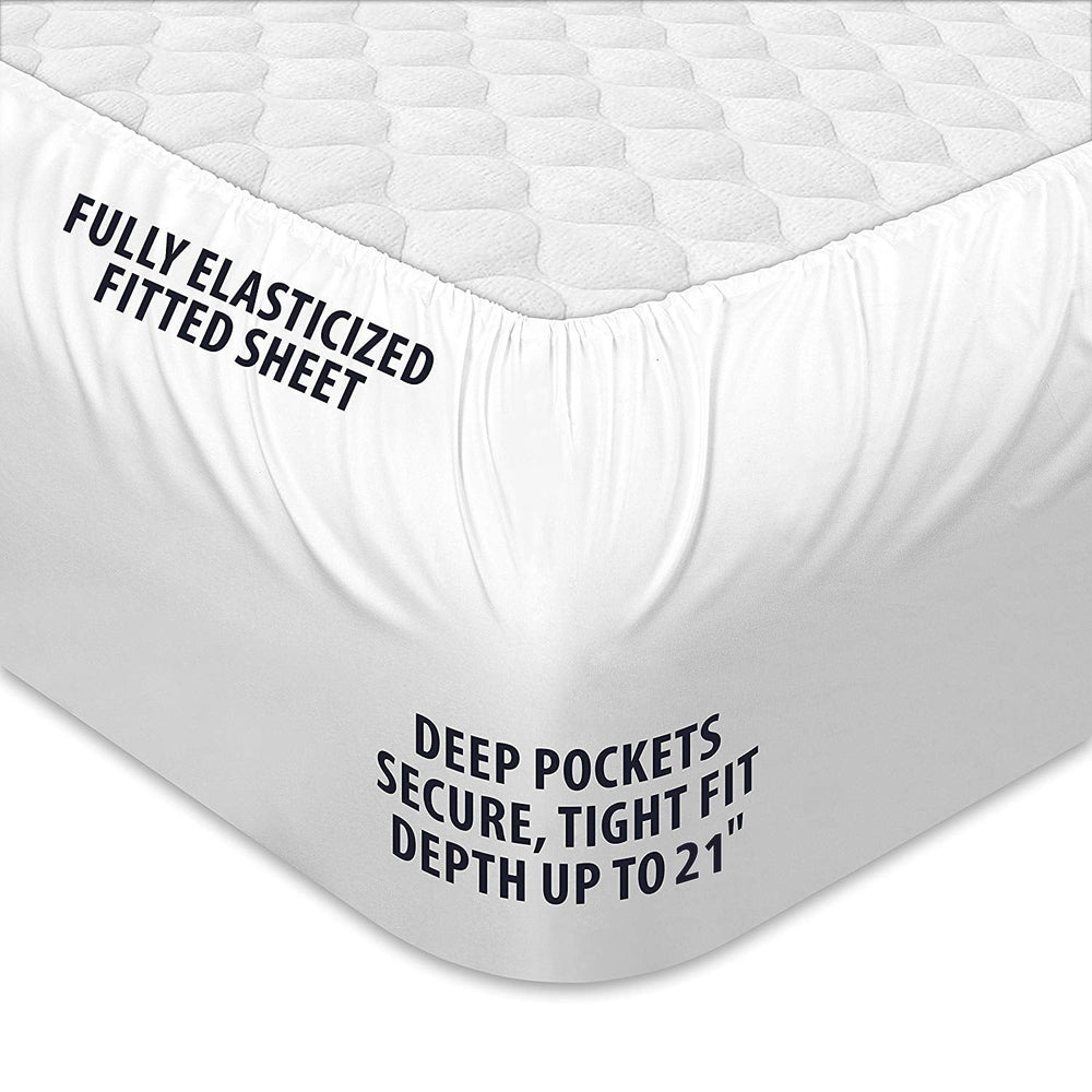 Cooling Plush Mattress Topper - From Where - 