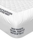Cooling Plush Mattress Topper - From Where - 