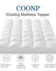 Cooling Plush Mattress Topper - From Where - 