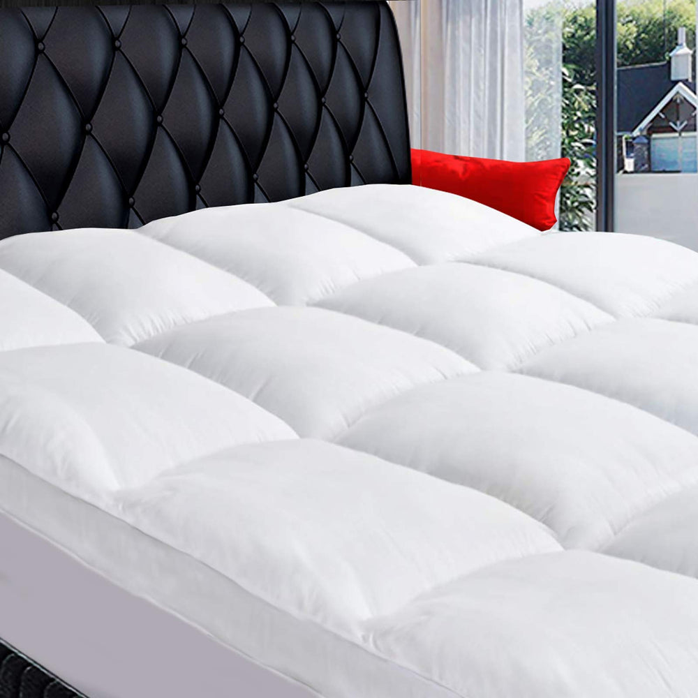 Cooling Plush Mattress Topper - From Where - 