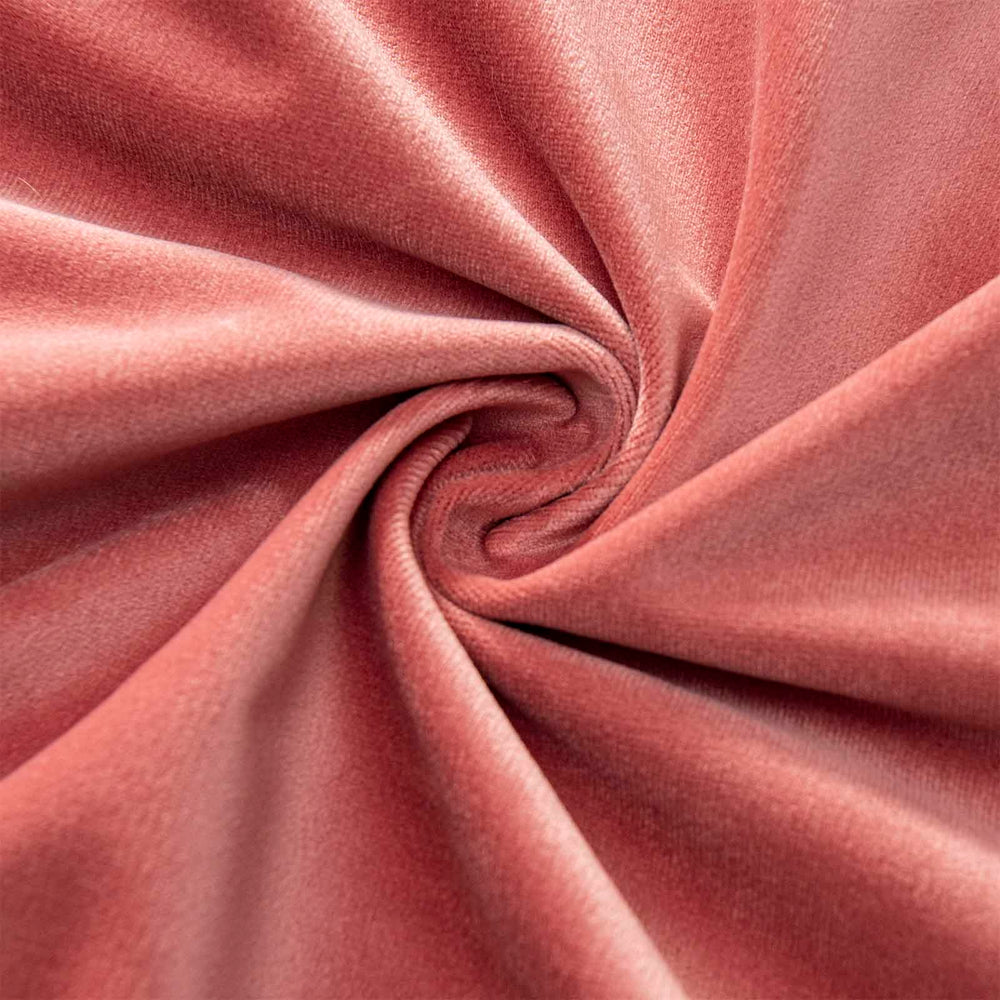 Coral Decorative Lumbar Velvet Throw Pillow Covers - From Where - 