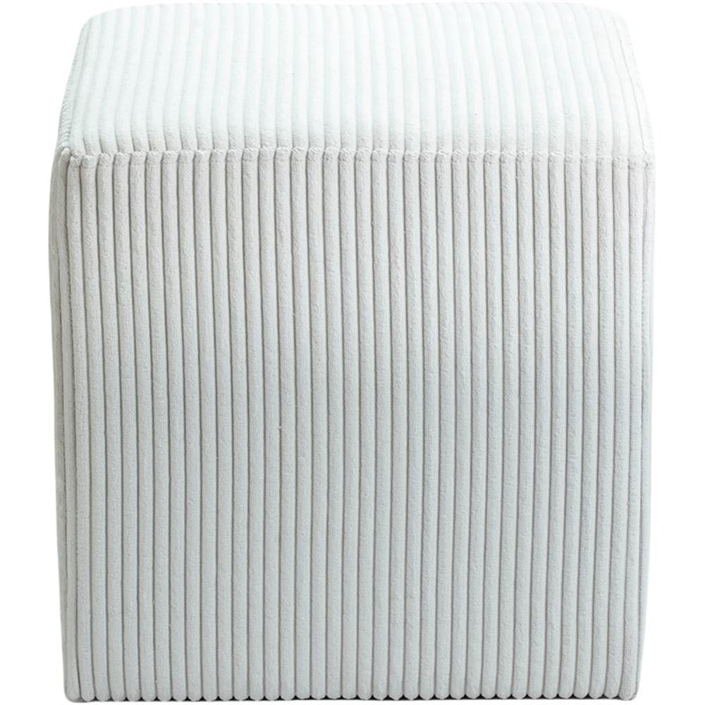 Corduroy Modern Ottoman Stool - From Where - 